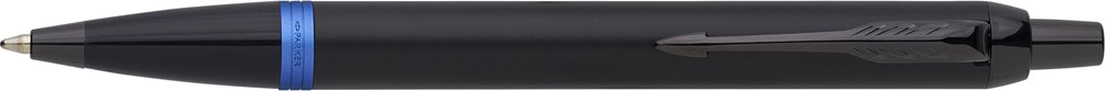 Parker IM Vibrant Rings PVD-Kugelschreiber - Schwarz/Blau