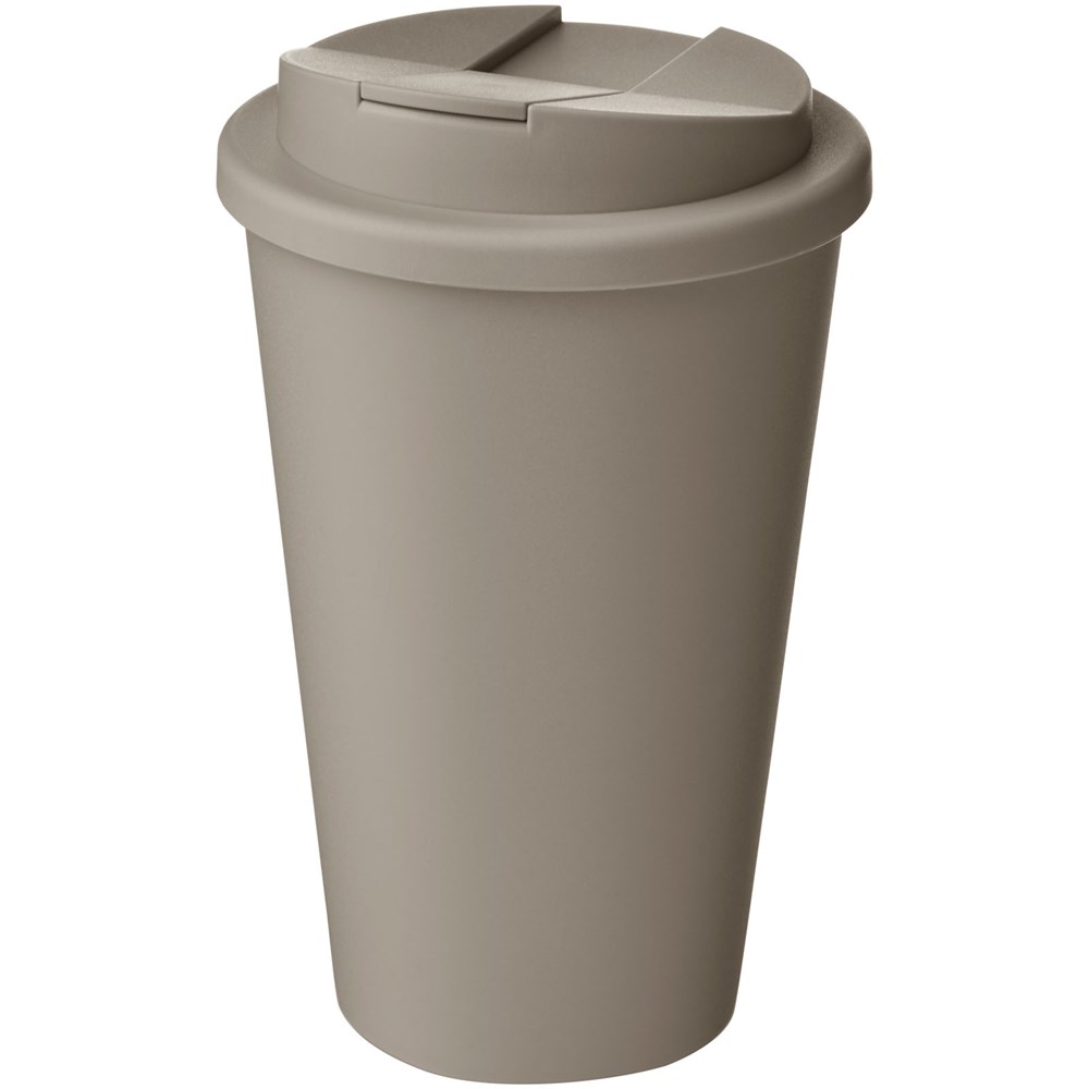 Americano® Renew 350 ml Isolierbecher mit auslaufsicherem Deckel - kieselgrau