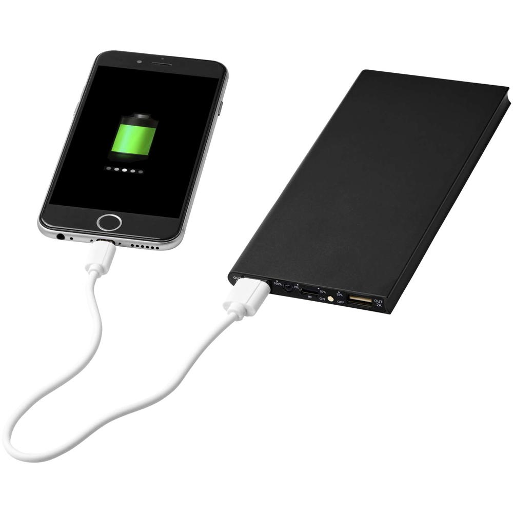 Plate 8000 mAh Aluminium-Powerbank
