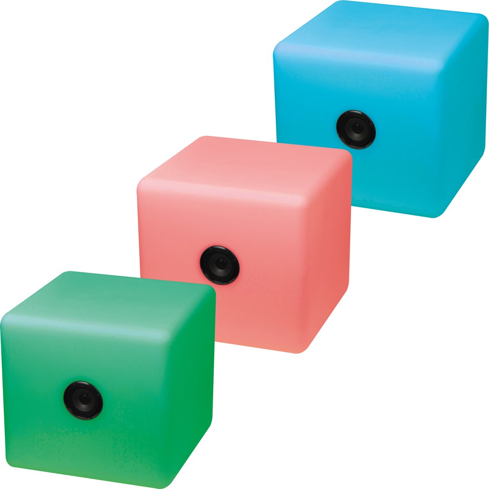 XXL Bluetooth Lautsprecher mit wechselnder LED-Beleuchtung, 2.200 mAh