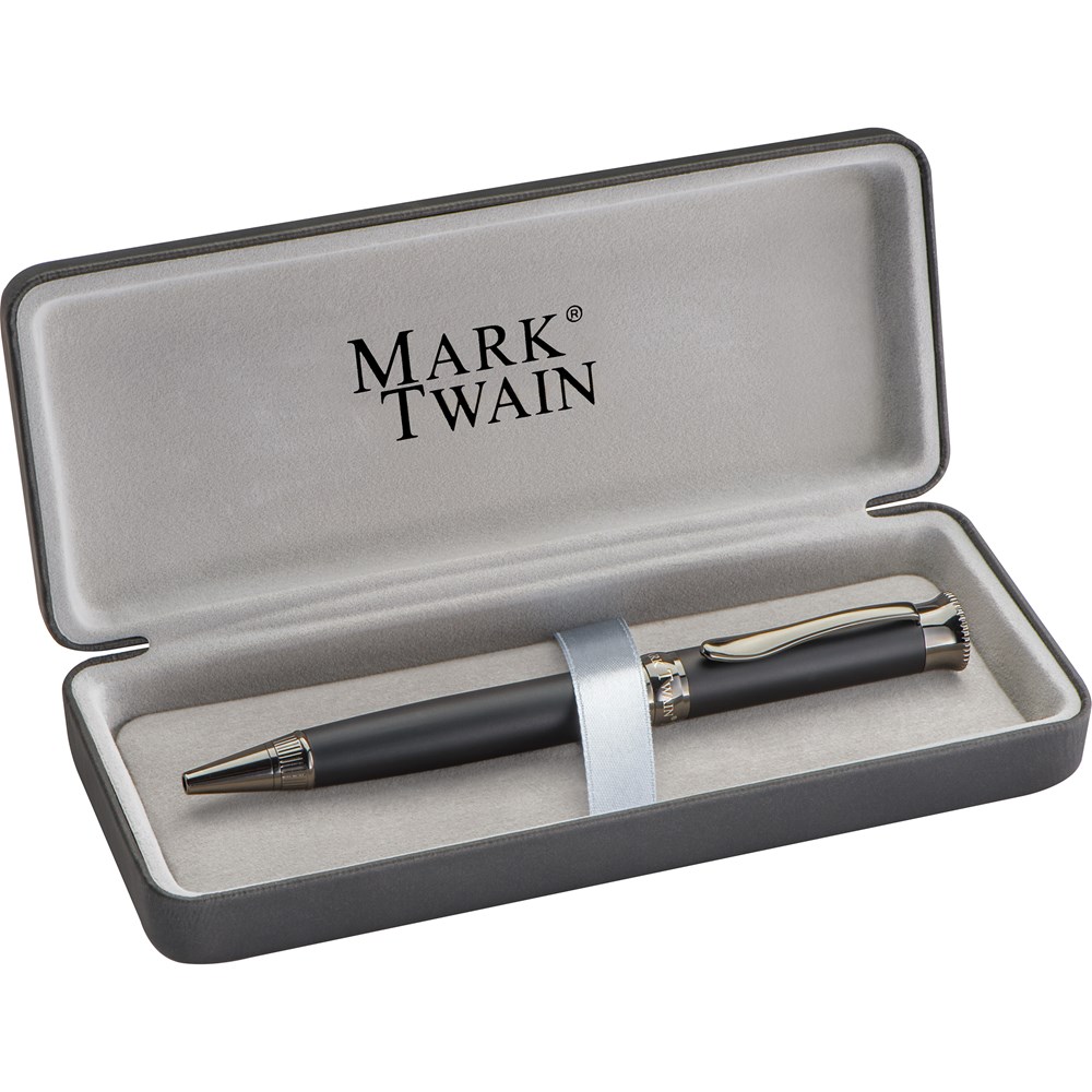 Mark Twain Kugelschreiber aus Metall FELICJA
