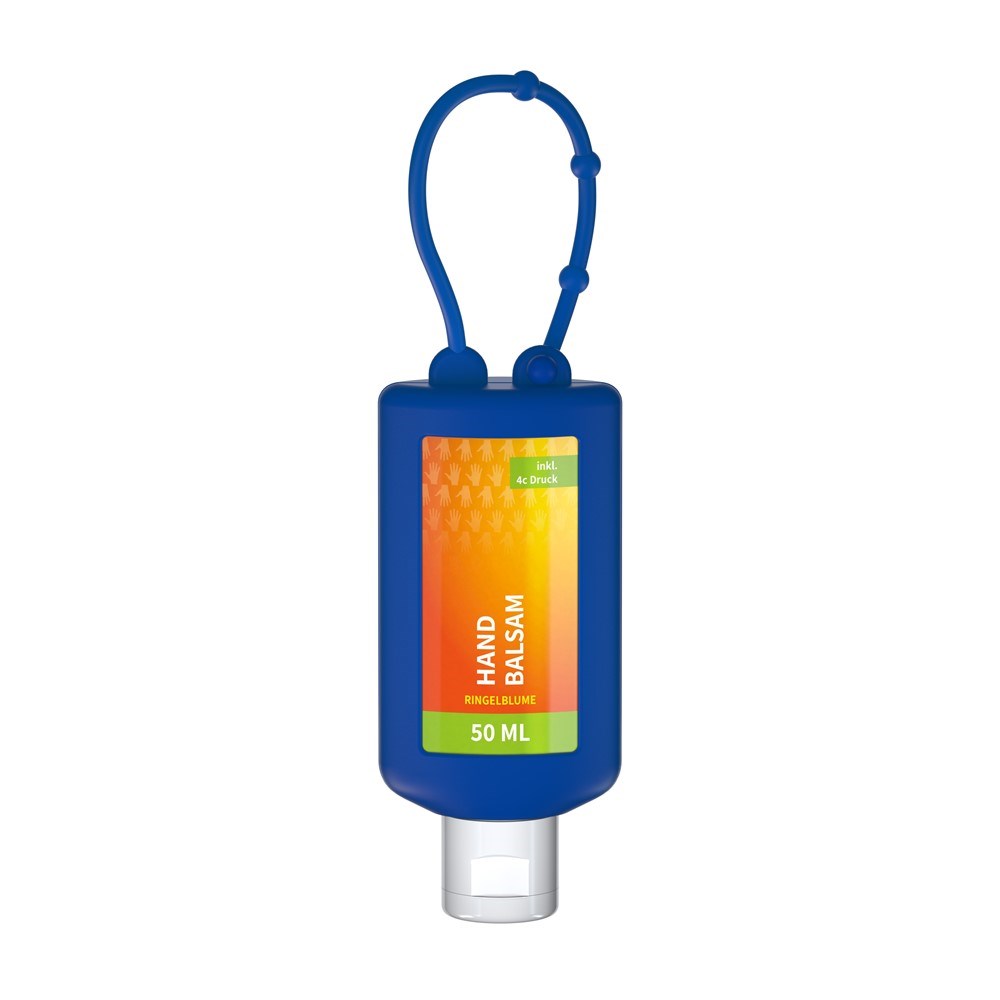 Handbalsam Ringelblume, 50 ml Bumper blau, Body Label (R-PET)