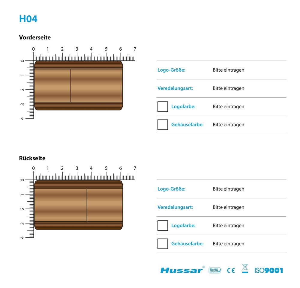 USB-Stick H04 USB 2.0 Flash Disk   4 GB AhornUSB 2.0 Flash Disk 4 GB