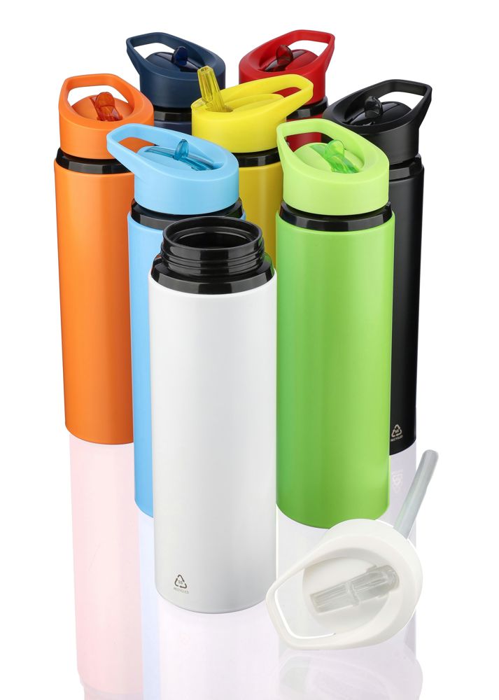 Recycelte Edelstahl-Trinkflasche (500 ml) Zeno