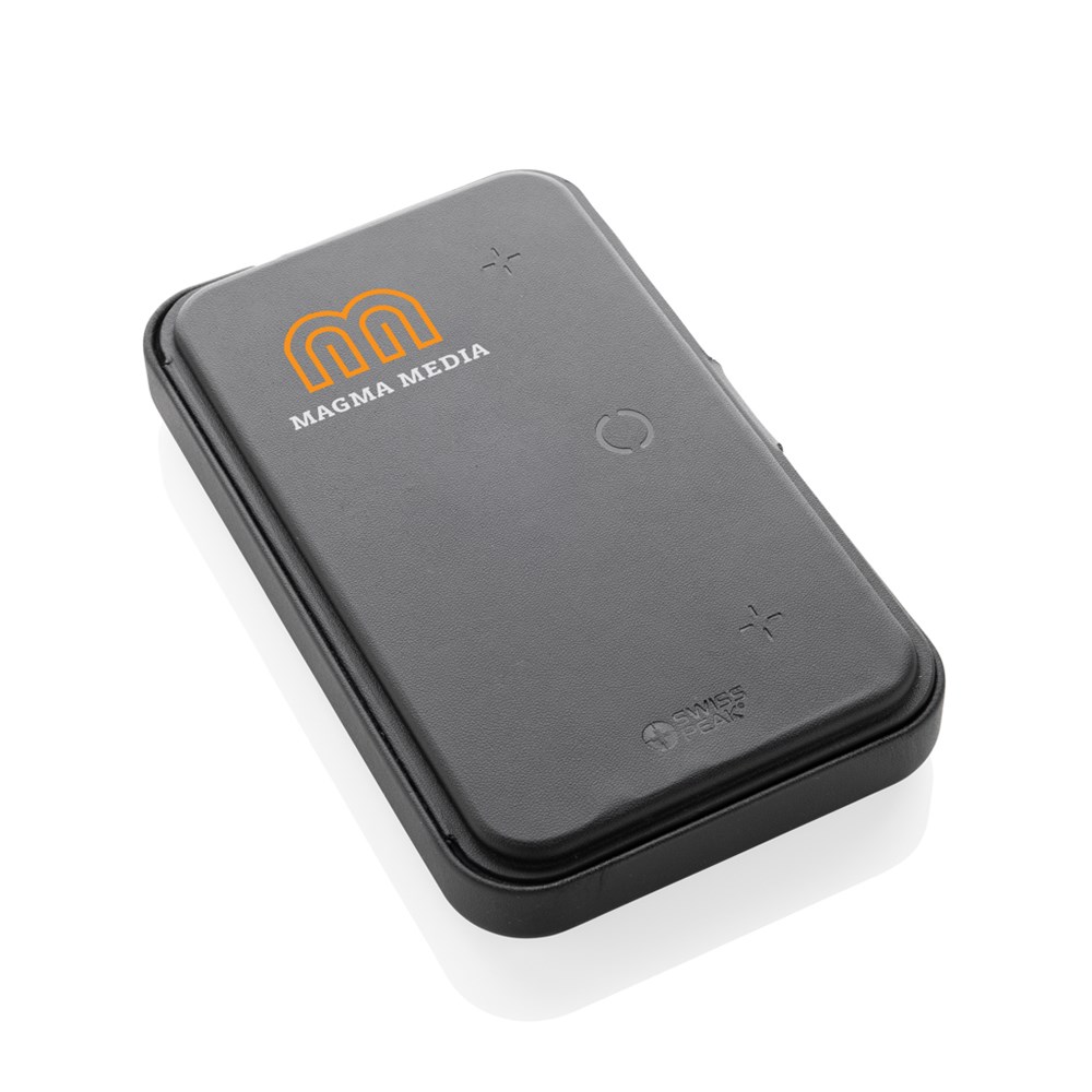 Swiss Peak Travel-Case aus RCS rec. PU mit 3-in-1-Charger