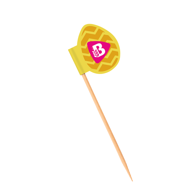 Portionsfähnchen gestanzte Formen 4C Euroskala