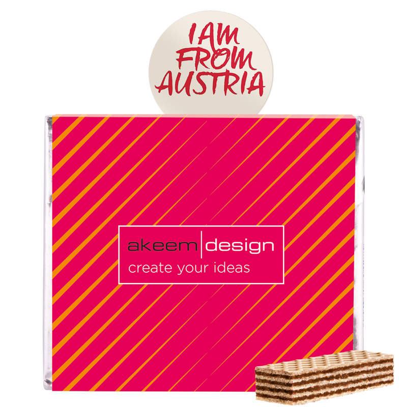 Manner Original im Werbeschuber