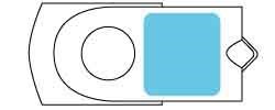 USB-Stick Expert Fun-Silber-128 GB