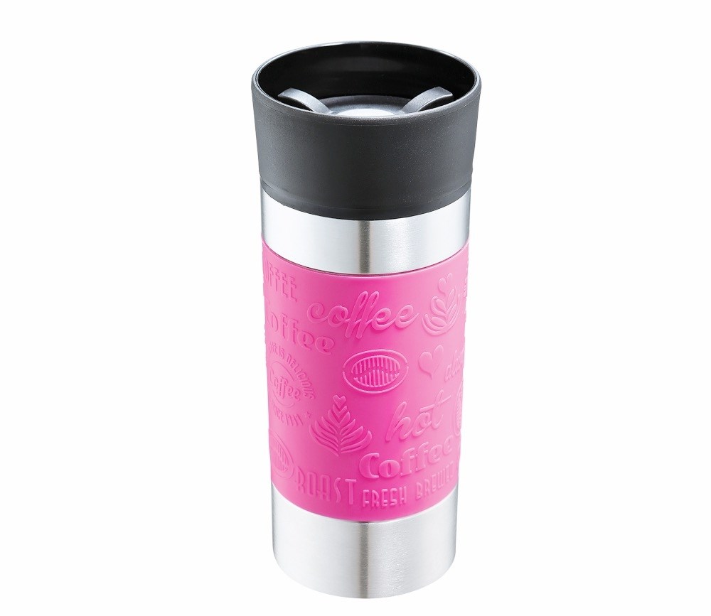Cilio Isoliertrinkbecher VIAGGIO pink
