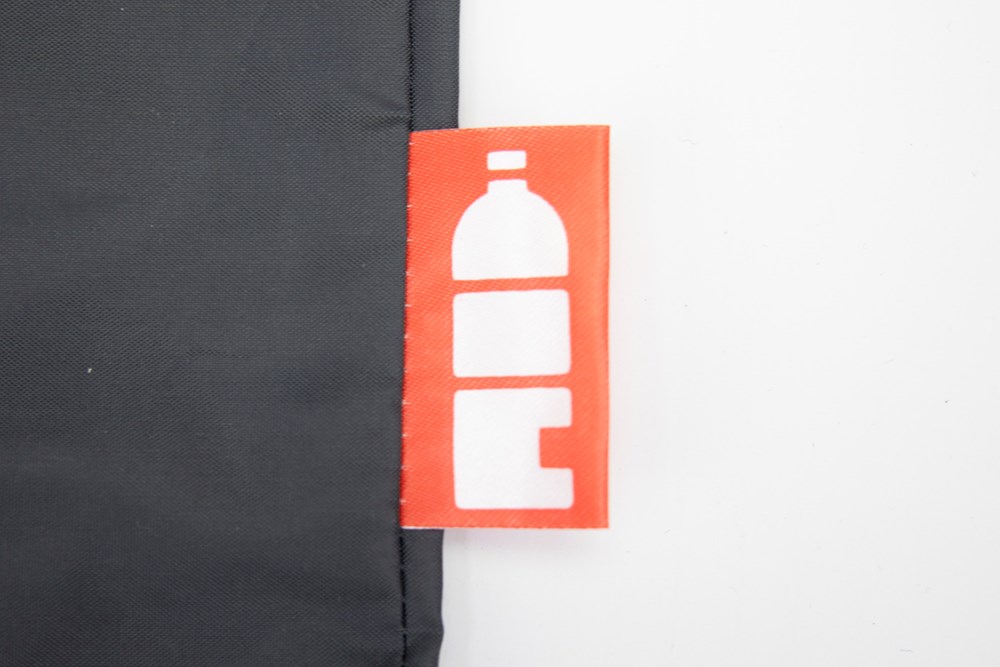 Recycle Bags Faltbare Einkaufstasche RPET, Grau
