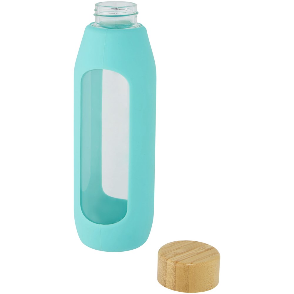 Tidan 600 ml Flasche aus Borosilikatglas mit Silikongriff
