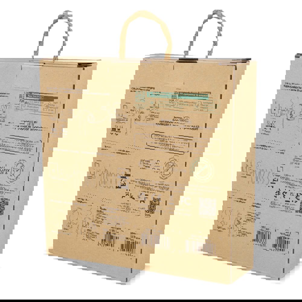 2090 - Xoopar Mr. Bio Langes Ladekabel + UK Stecker Adapter