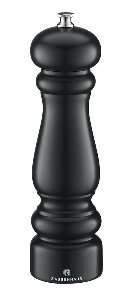 Zassenhaus Pfeffermühle Potsdam 20cm schwarz matt