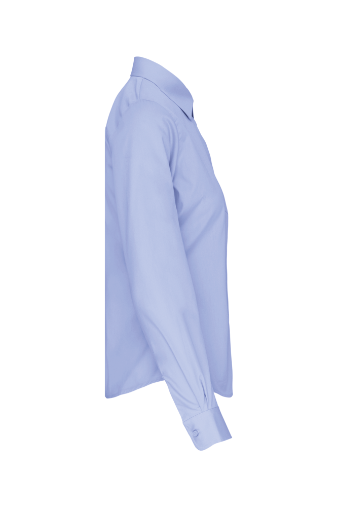 K542C - Damen Popelinebluse Langarm