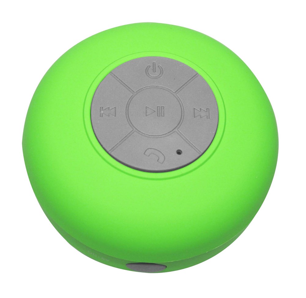 Wasserdichter Bluetooth-Lautsprecher "SHOWERbeatBOX" grün