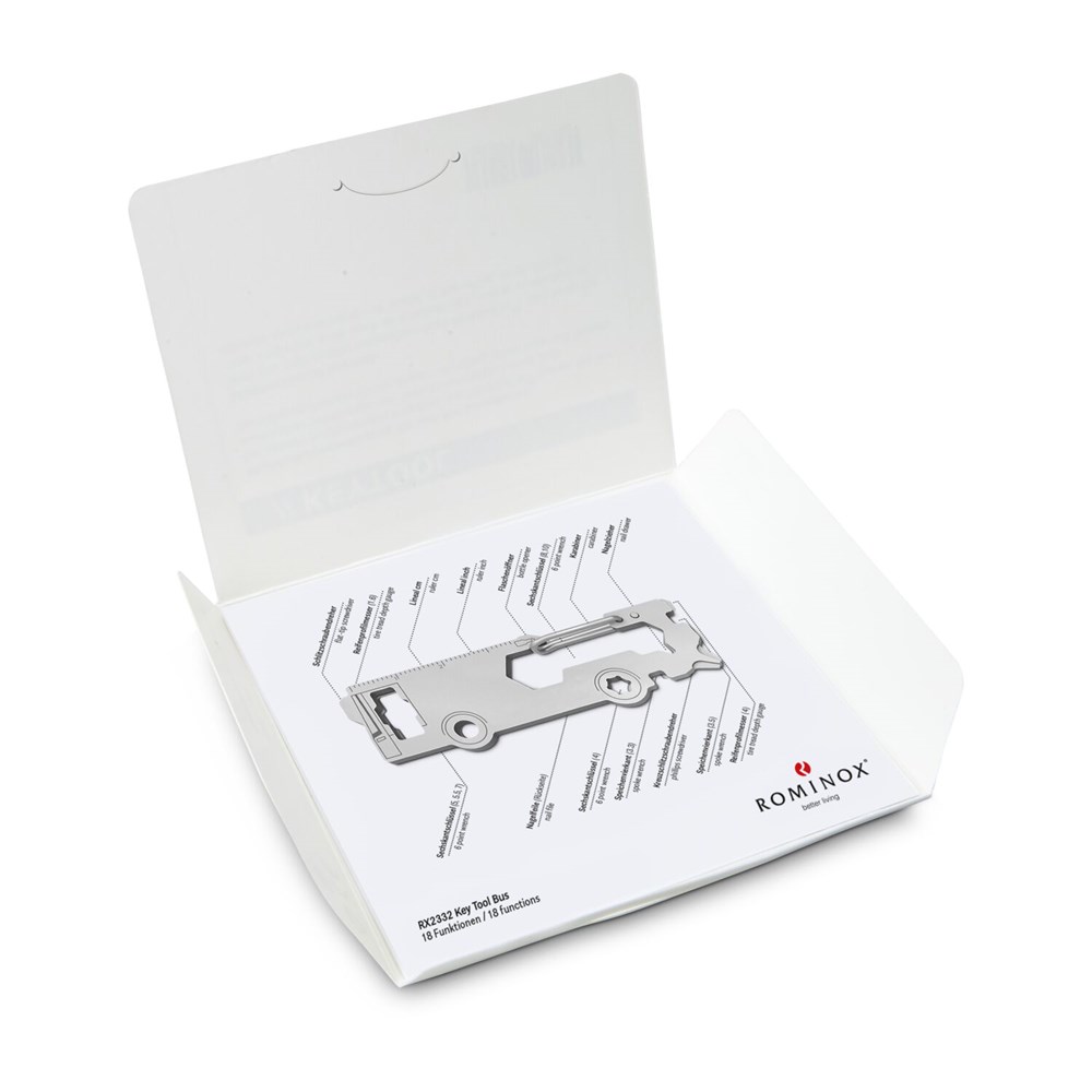 ROMINOX® Key Tool // Bus - 18 Funktionen
