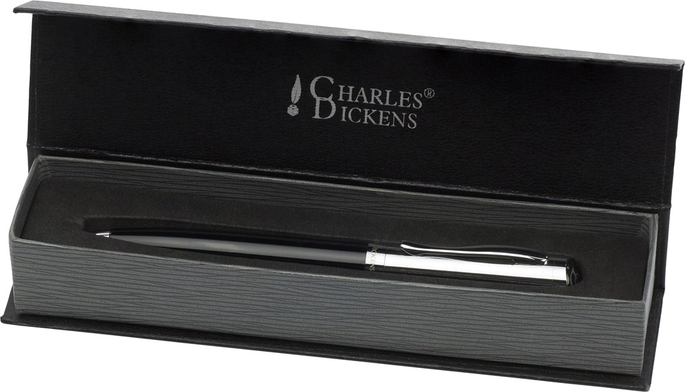 Charles Dickens Kugelschreiber aus Metall Sasha