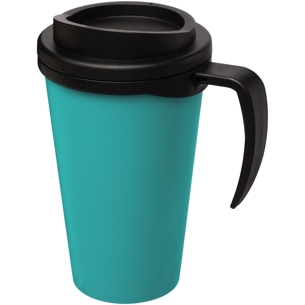 Americano® Grande 350 ml Isolierbecher - aquablau, schwarz