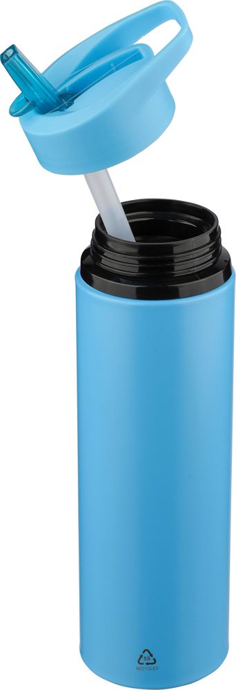 Recycelte Edelstahl-Trinkflasche (500 ml) Zeno