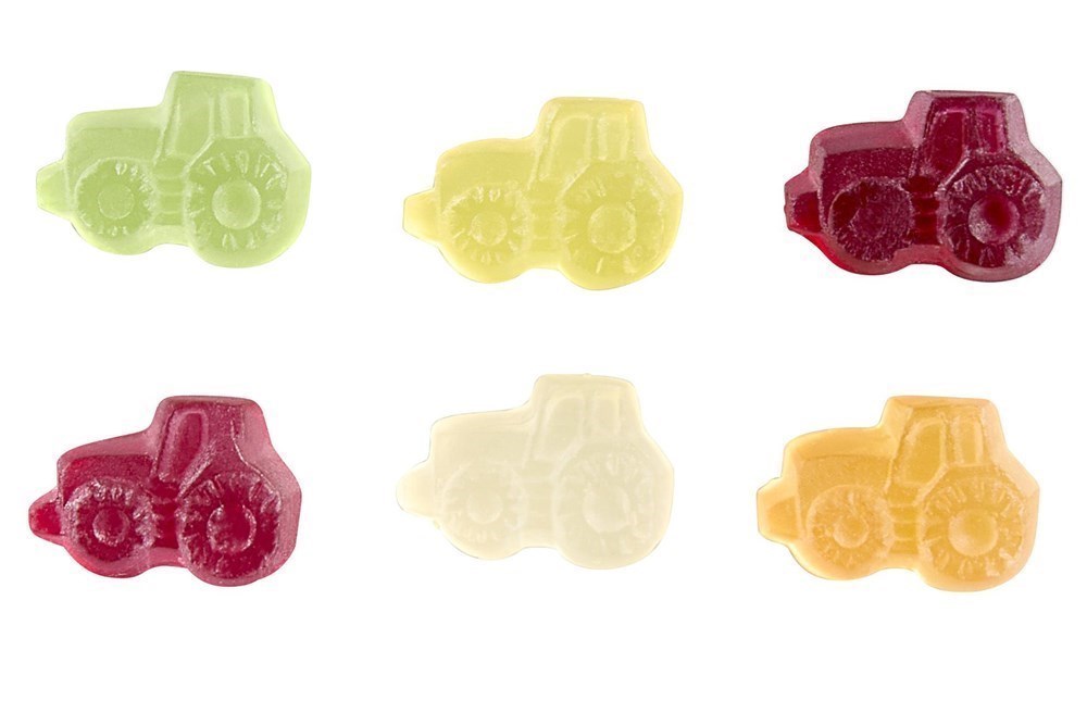 Fruchtgummi-Standardformen 10 g, Traktor