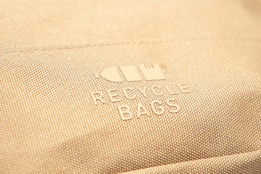 Recycle Bags Basic rolltop rucksack, Sand
