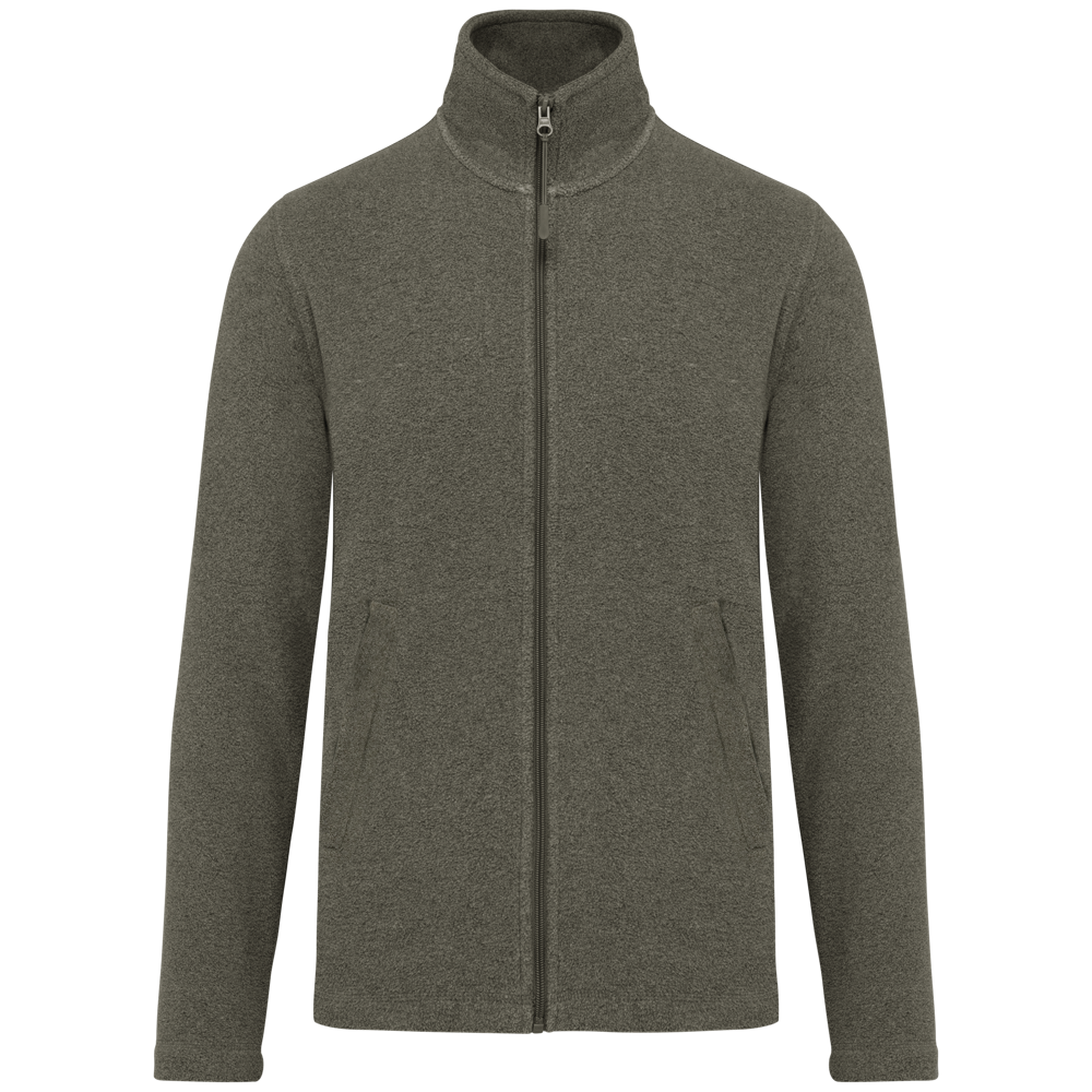 K911A - Mikrofleece-Jacke mit Reißverschluss für Herren