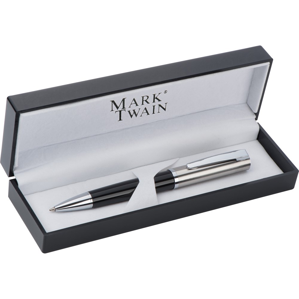 Mark Twain Kugelschreiber in Geschenkbox LORENZ