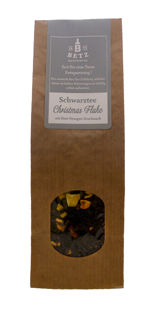 Schwarzer Tee "Christmas Flake", 100 g