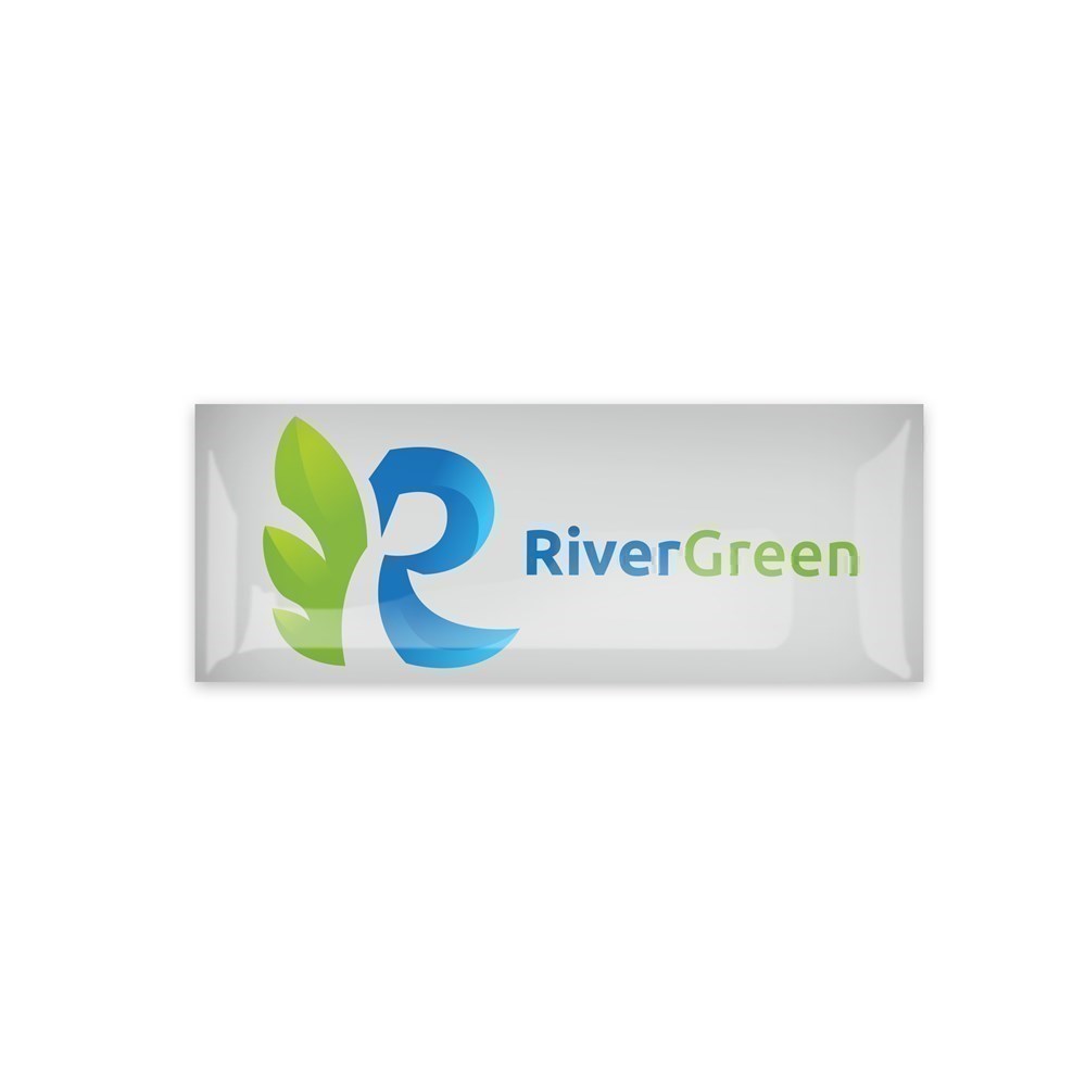 Doming Sticker, Standard glue, White, 300-350 cm2