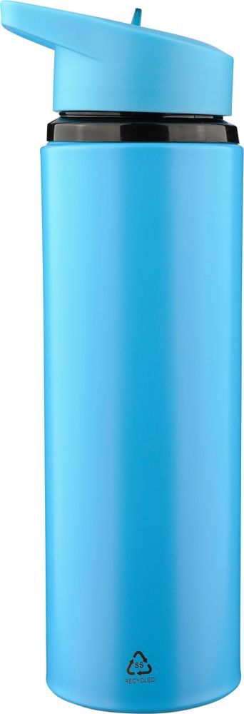 Recycelte Edelstahl-Trinkflasche (500 ml) Zeno