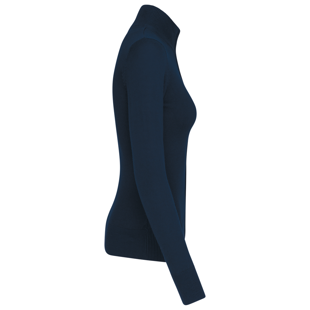 K962 - Damen Cardigan mit Reißverschluss