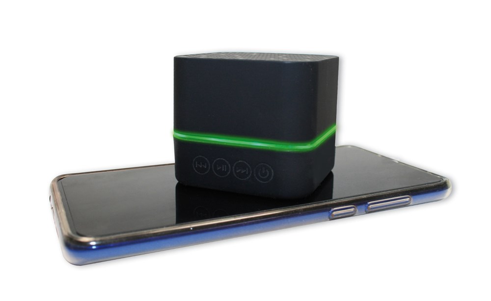 Wasserdichter Bluetooth-Lautsprecher "LED Outdoor" schwarz