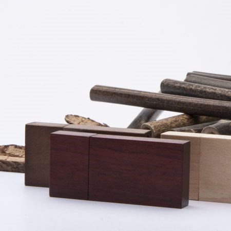 USB-Stick Holz Star-Rosewood-512 MB