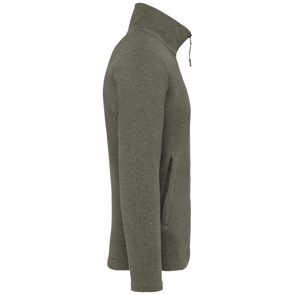 K911A - Mikrofleece-Jacke mit Reißverschluss für Herren