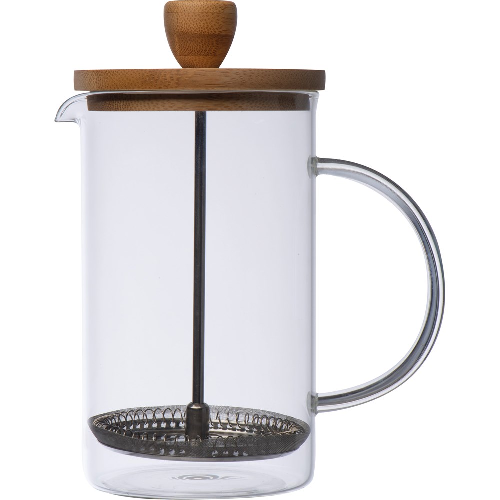 Kaffee- oder Teezubereiter aus Glas NATHAN
