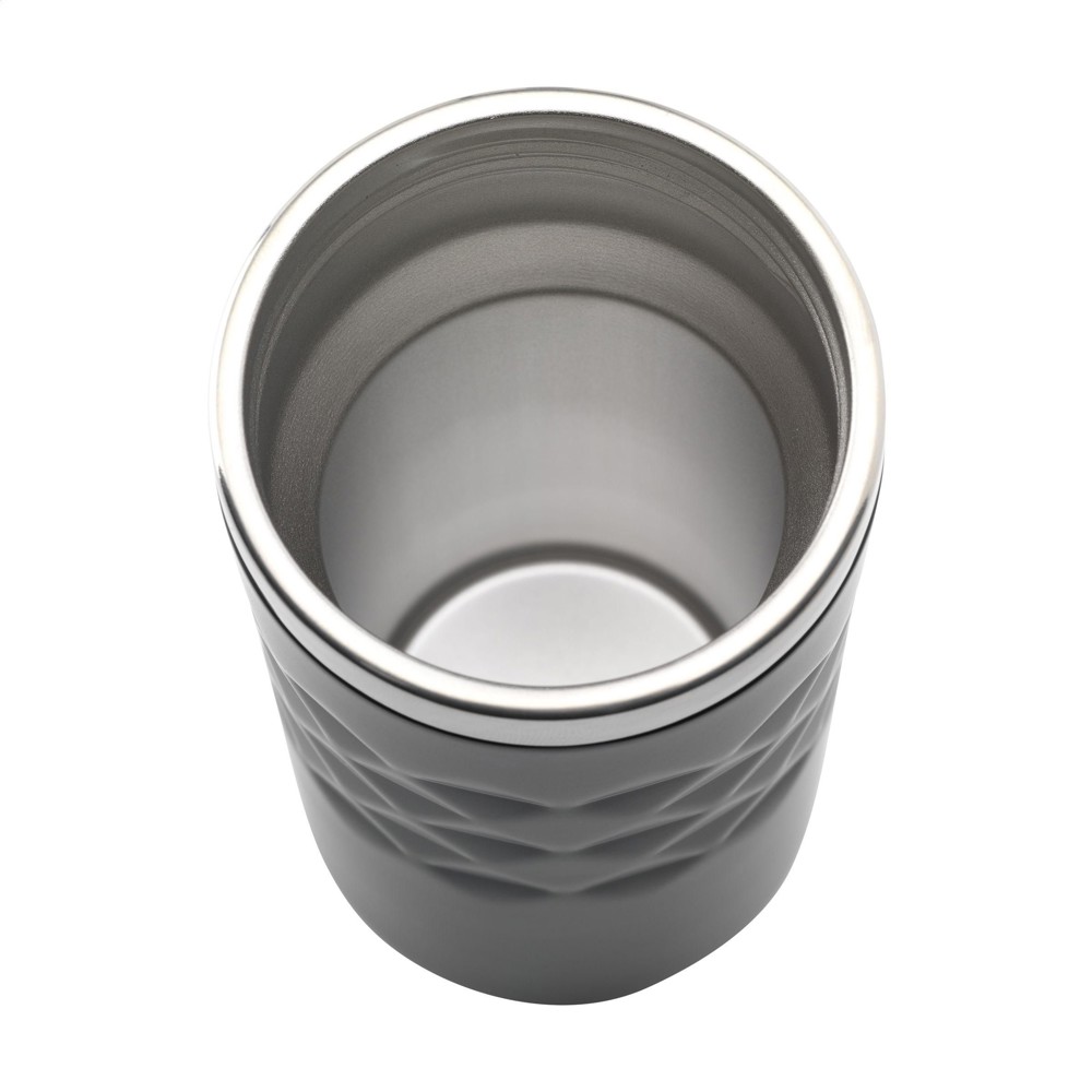 Geometric Mug RCS Recycled Steel 280 ml Thermobecher