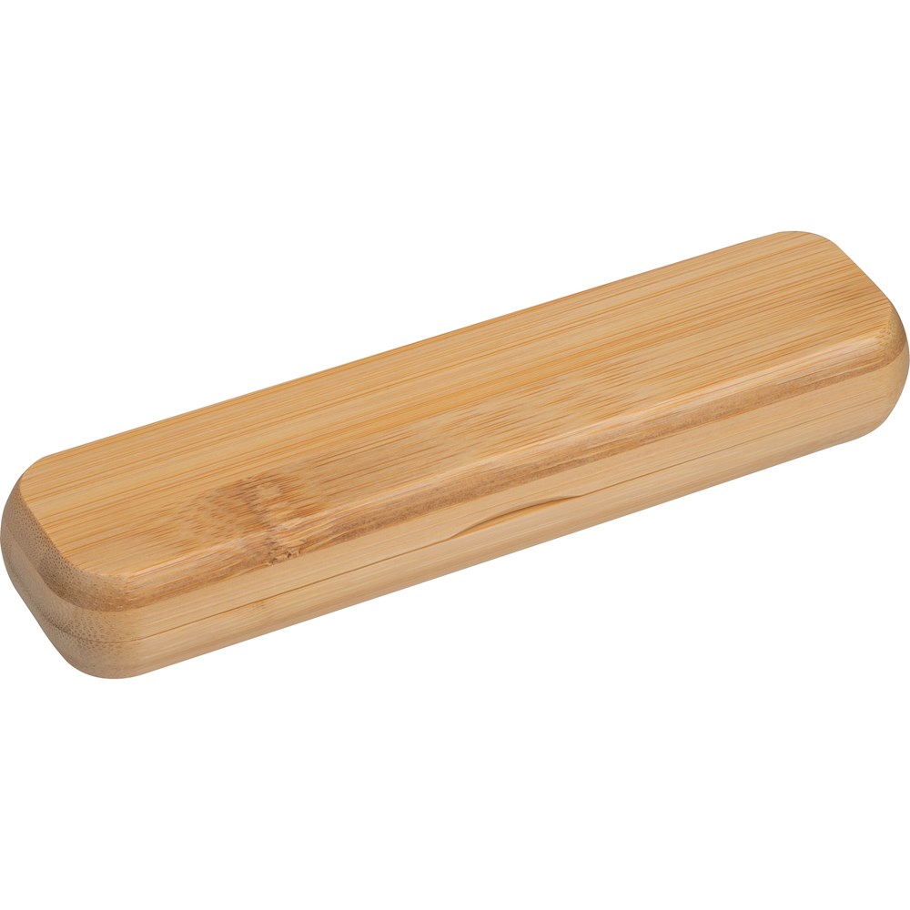 Bambus Drehkugelschreiber im Etui