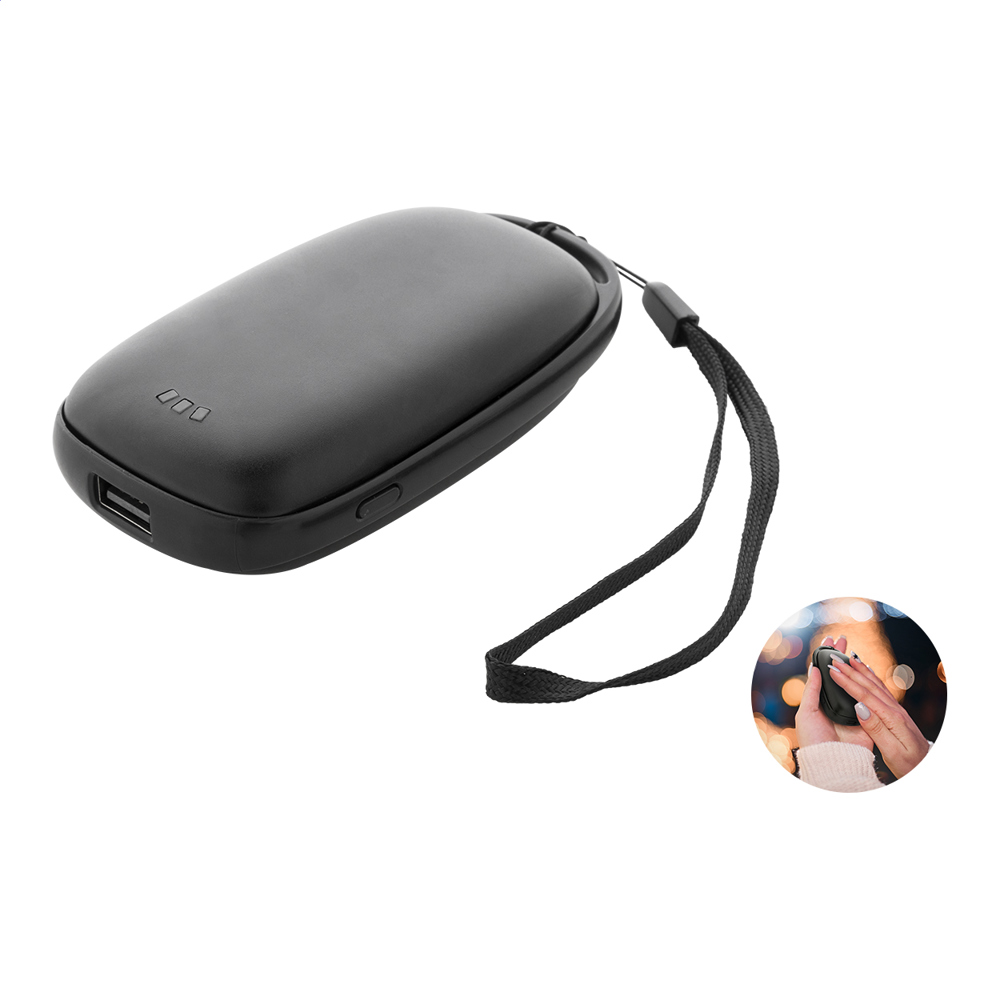PowerPalm - Powerbank mit Handwärmer