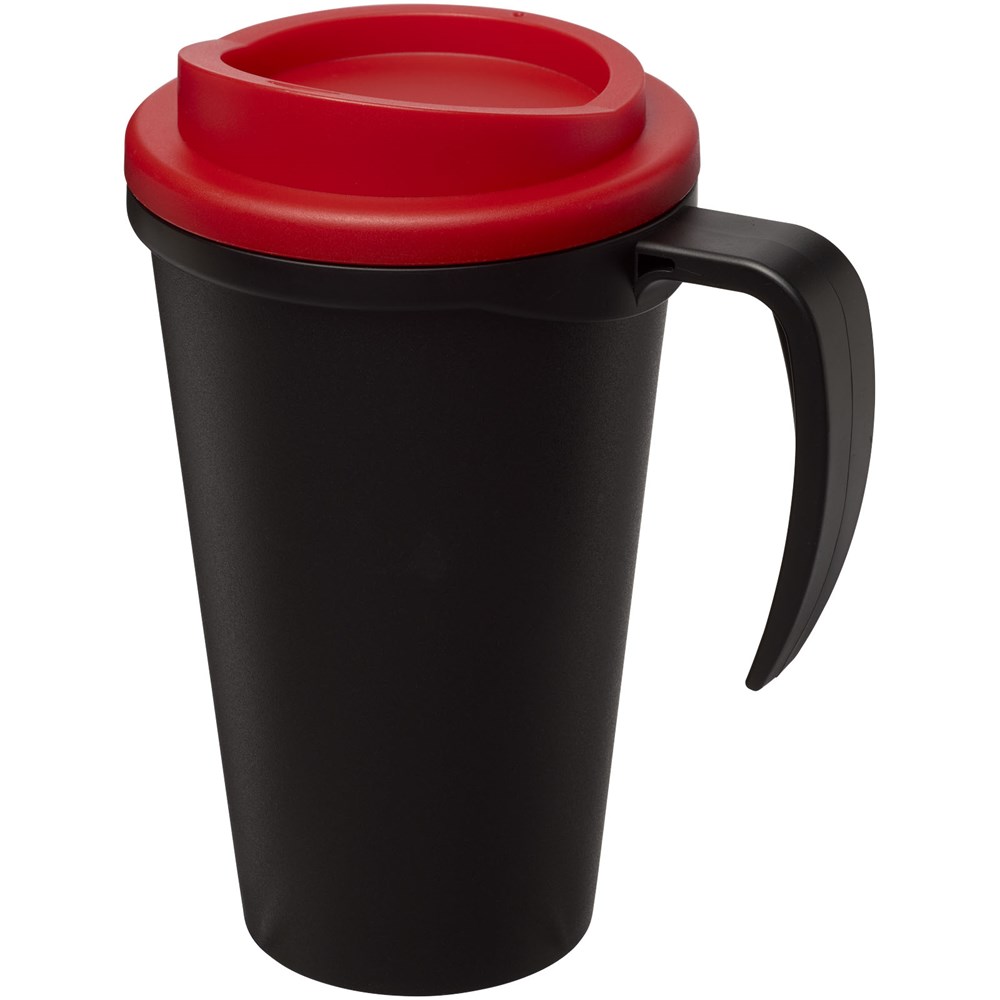 Americano® Grande 350 ml Isolierbecher - schwarz, rot