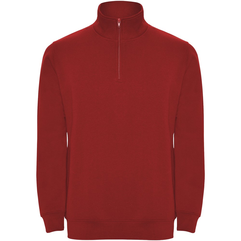 Aneto Pullover mit Viertelreißverschluss