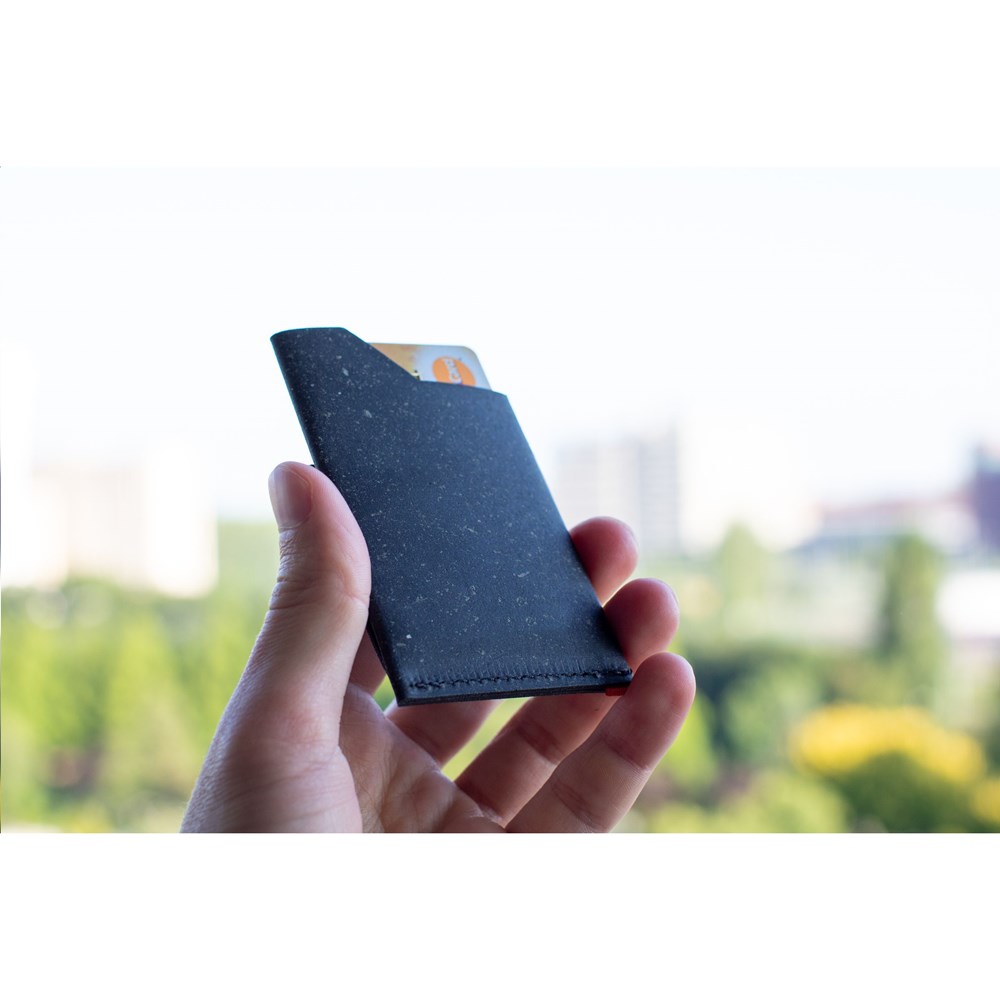 Recycled leather cardholder Kartenhalter