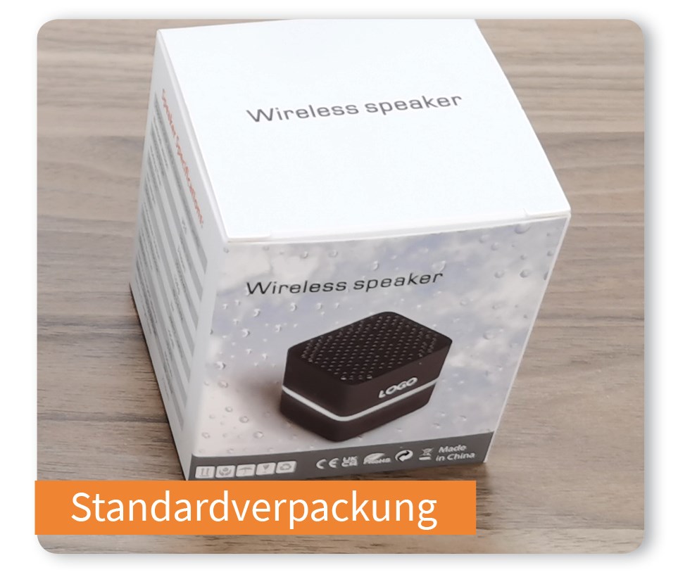 Wasserdichter Bluetooth-Lautsprecher "LED Outdoor" schwarz