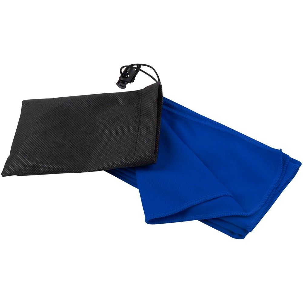Lucas RPET Sporthandtuch 30 × 80 cm - royalblau