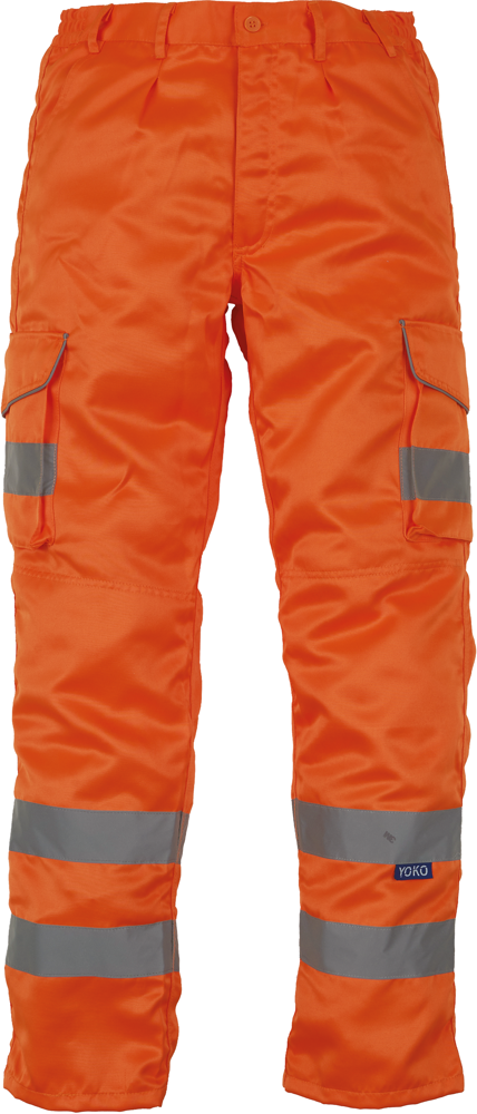 YHV018T - Hi-Vis cargo trousers