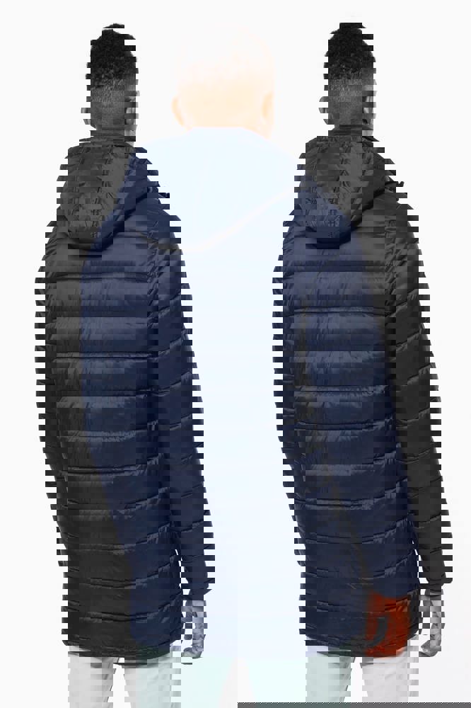 K6128 - Leichter Herren-Daunenparka mit Kapuze
