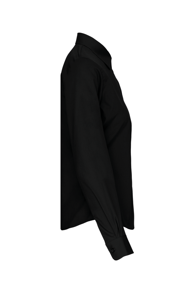 K542C - Damen Popelinebluse Langarm