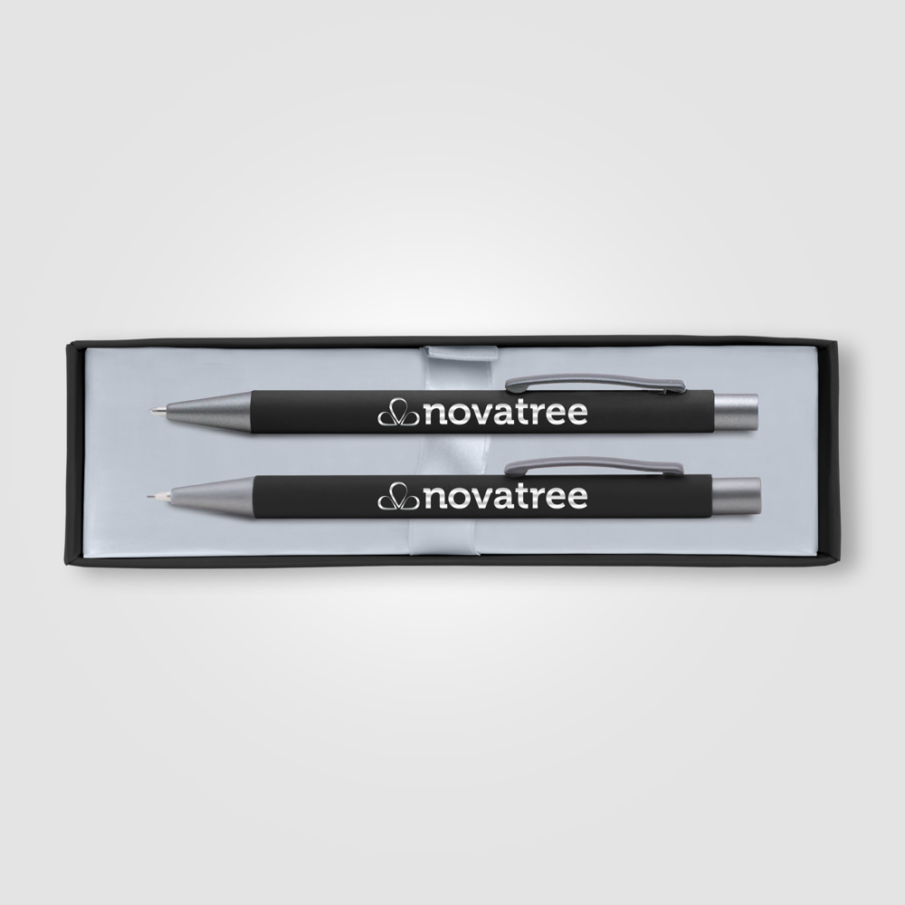 Bowie Kugelschreiber & Druckbleistift - Geschenkset