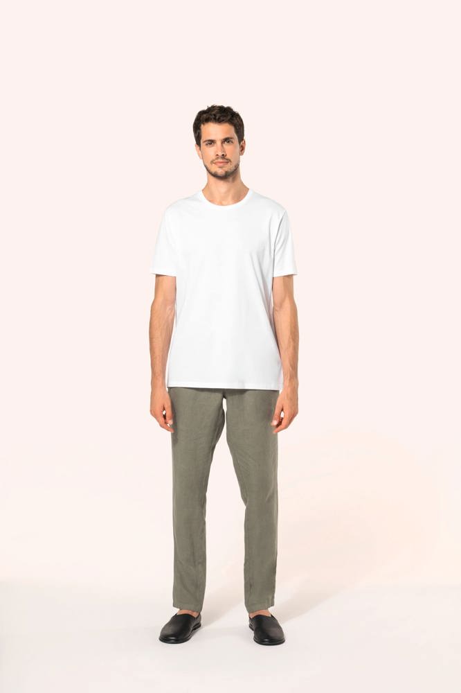 PK300 - Supima® Herren-T-Shirt mit Rundhals ausschnitt und kurzen Ärmeln