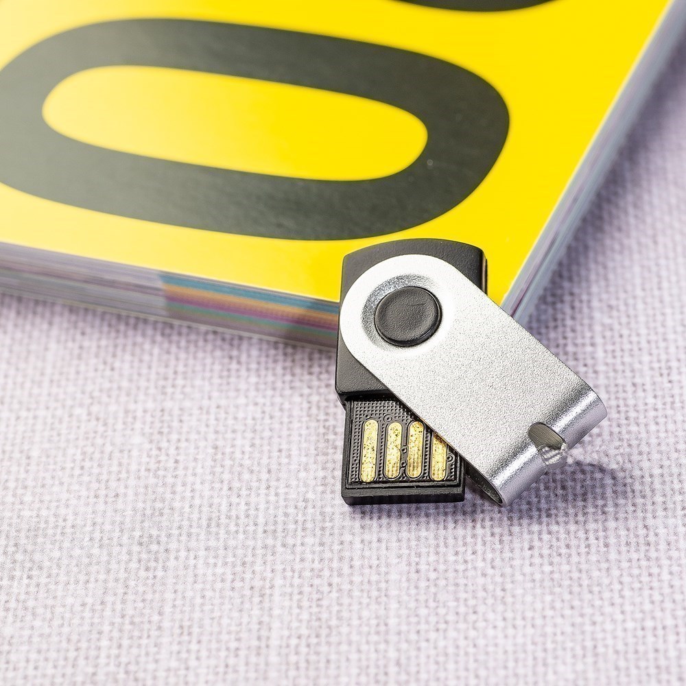 USB-Stick Expert Fun-Silber-128 GB