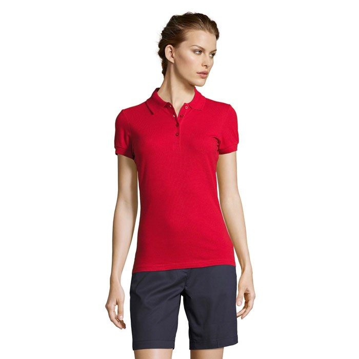 PEOPLE - PEOPLE DAMEN POLO 210g